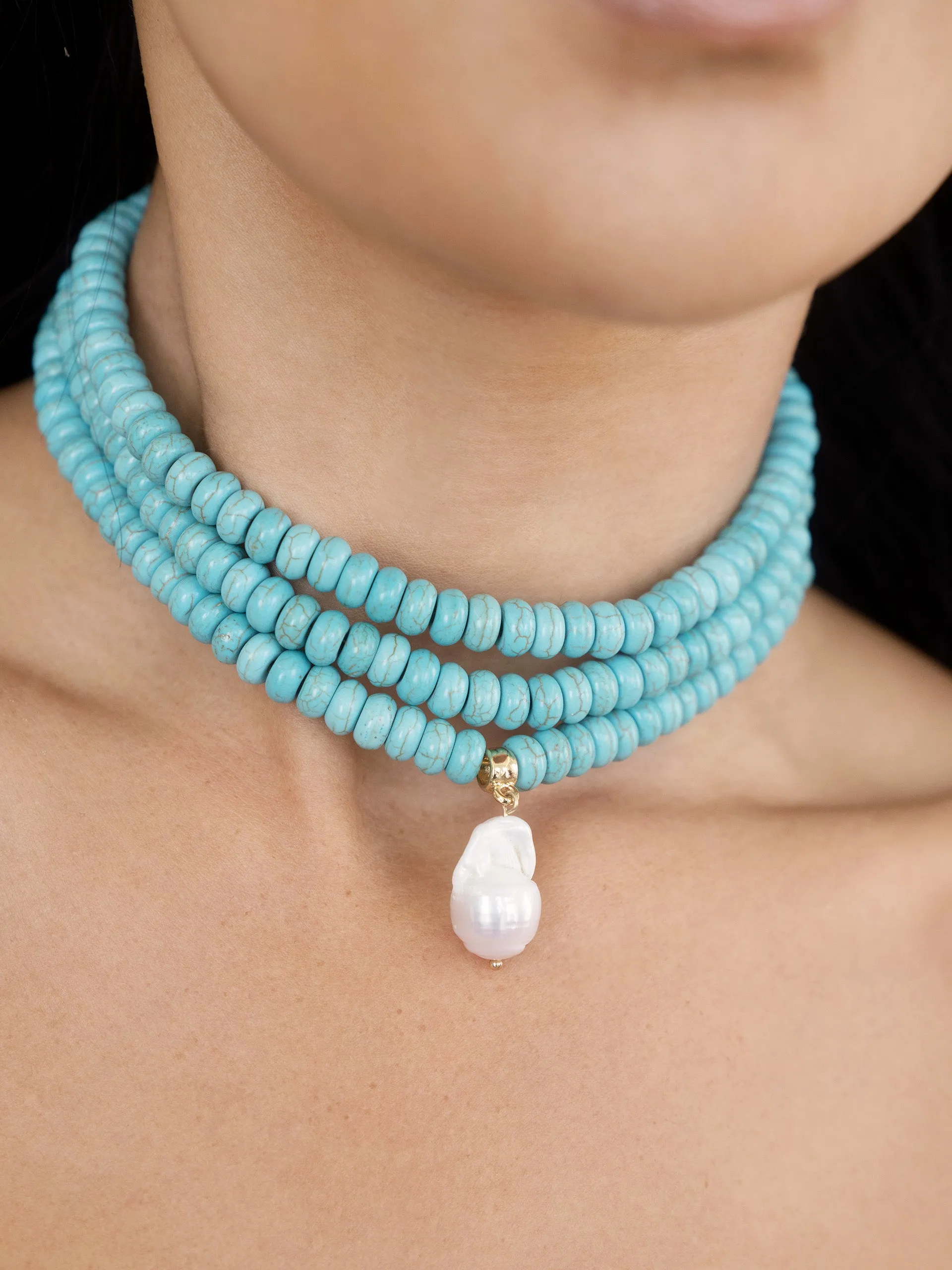 Marina Layers Turquoise Necklace