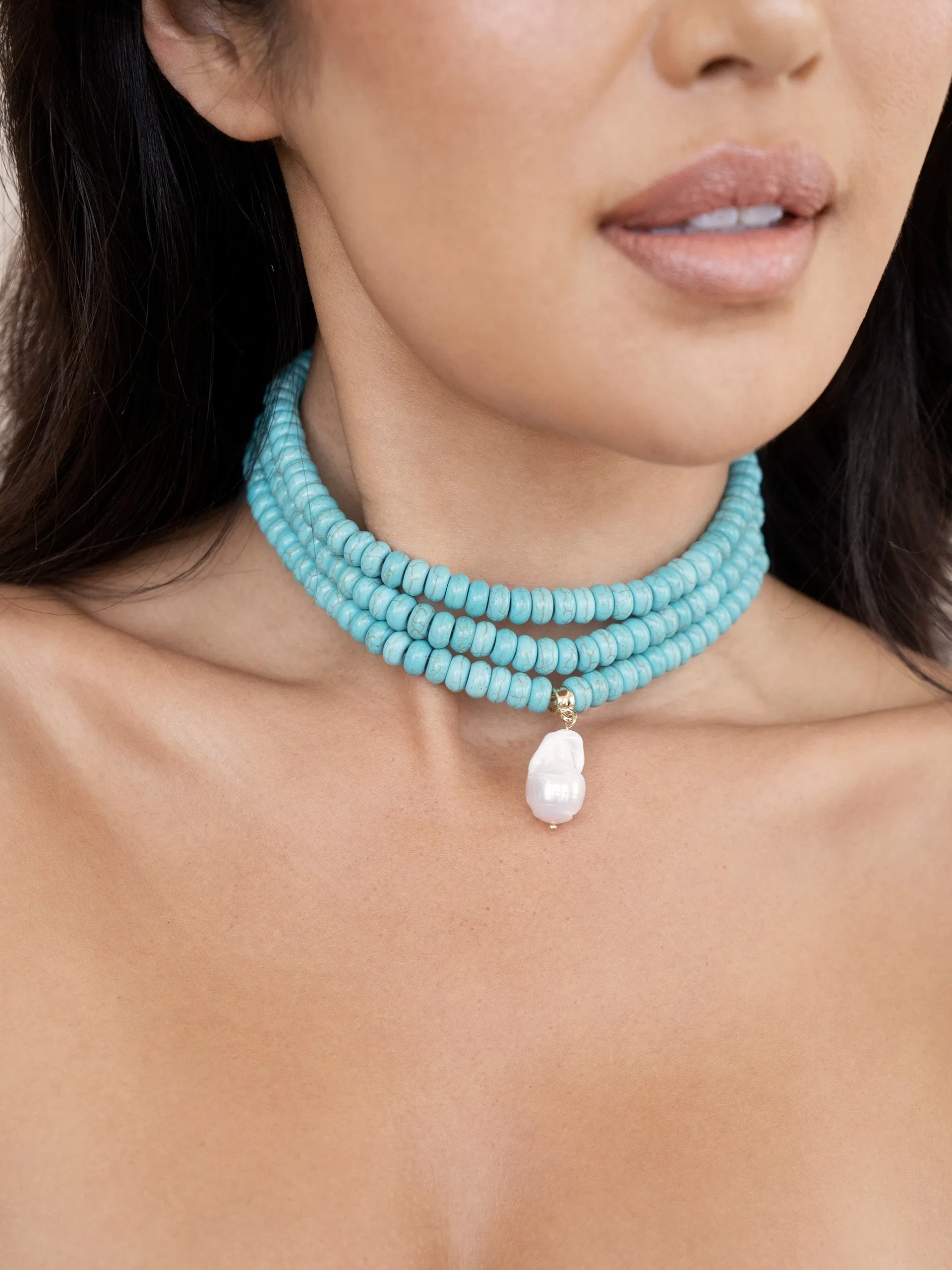 Marina Layers Turquoise Necklace