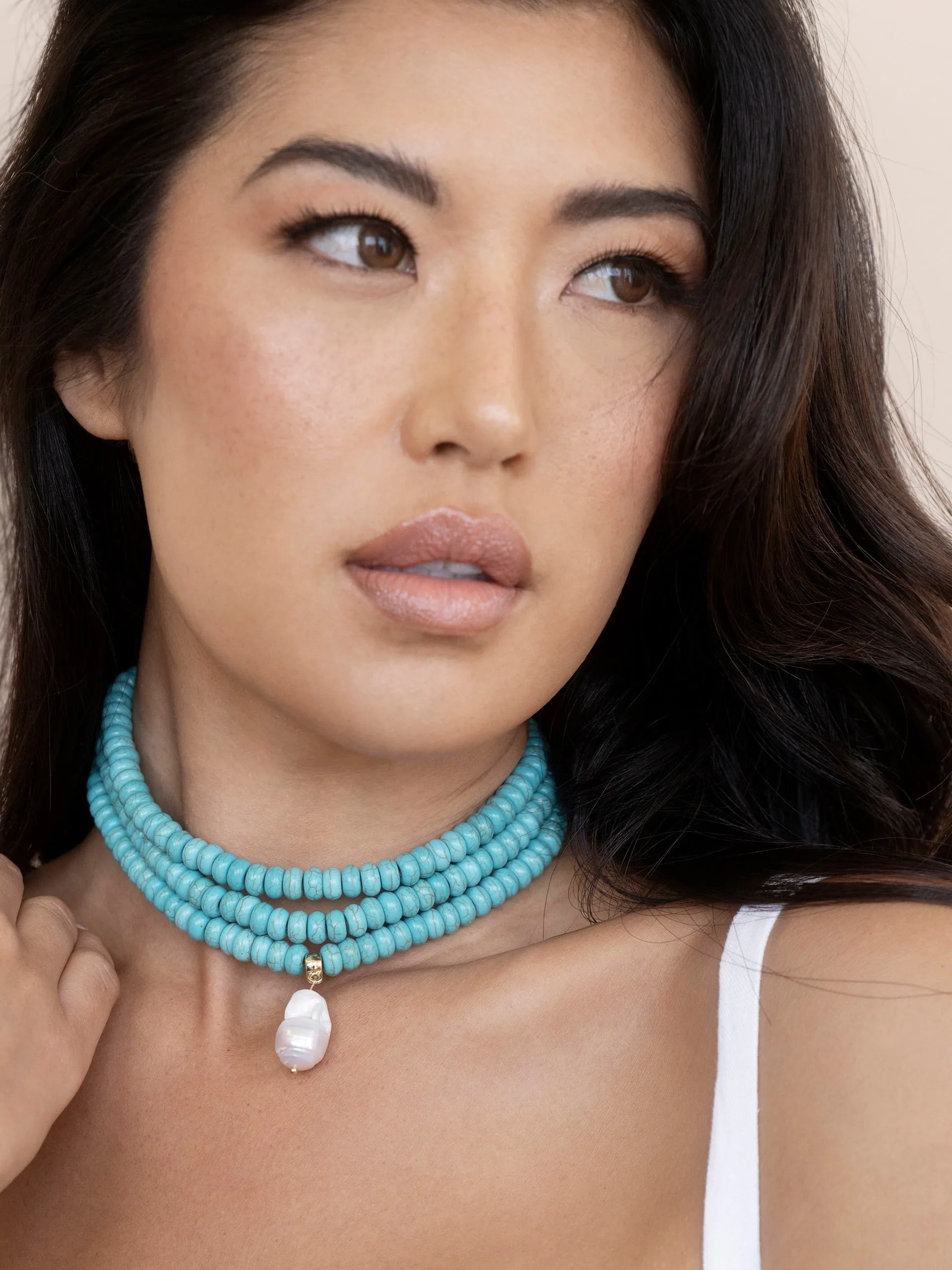 Marina Layers Turquoise Necklace