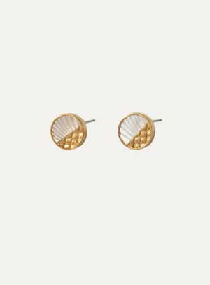 Mother of Pearl Sunrise Earring