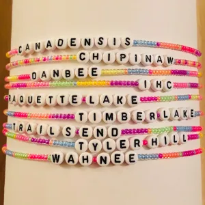 Neon Beaded Chokers