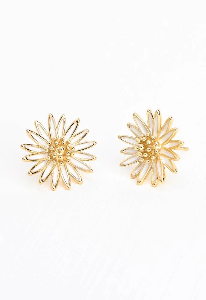 Paperwhite Flower Studs