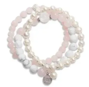 Peace Love and Happiness Trio - Blessing Bracelets