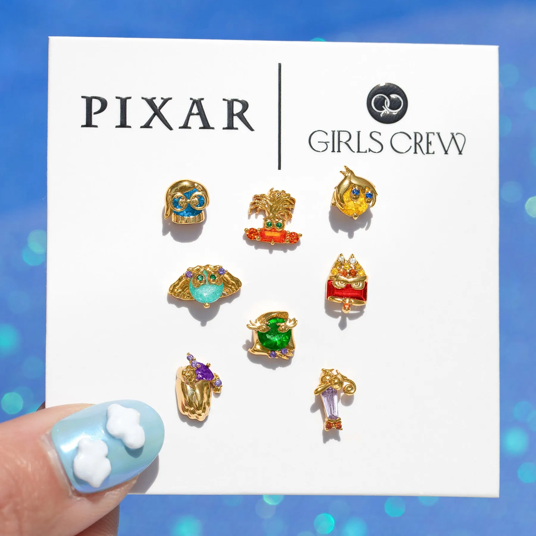 Pixar Inside Out Emotions Stud Set