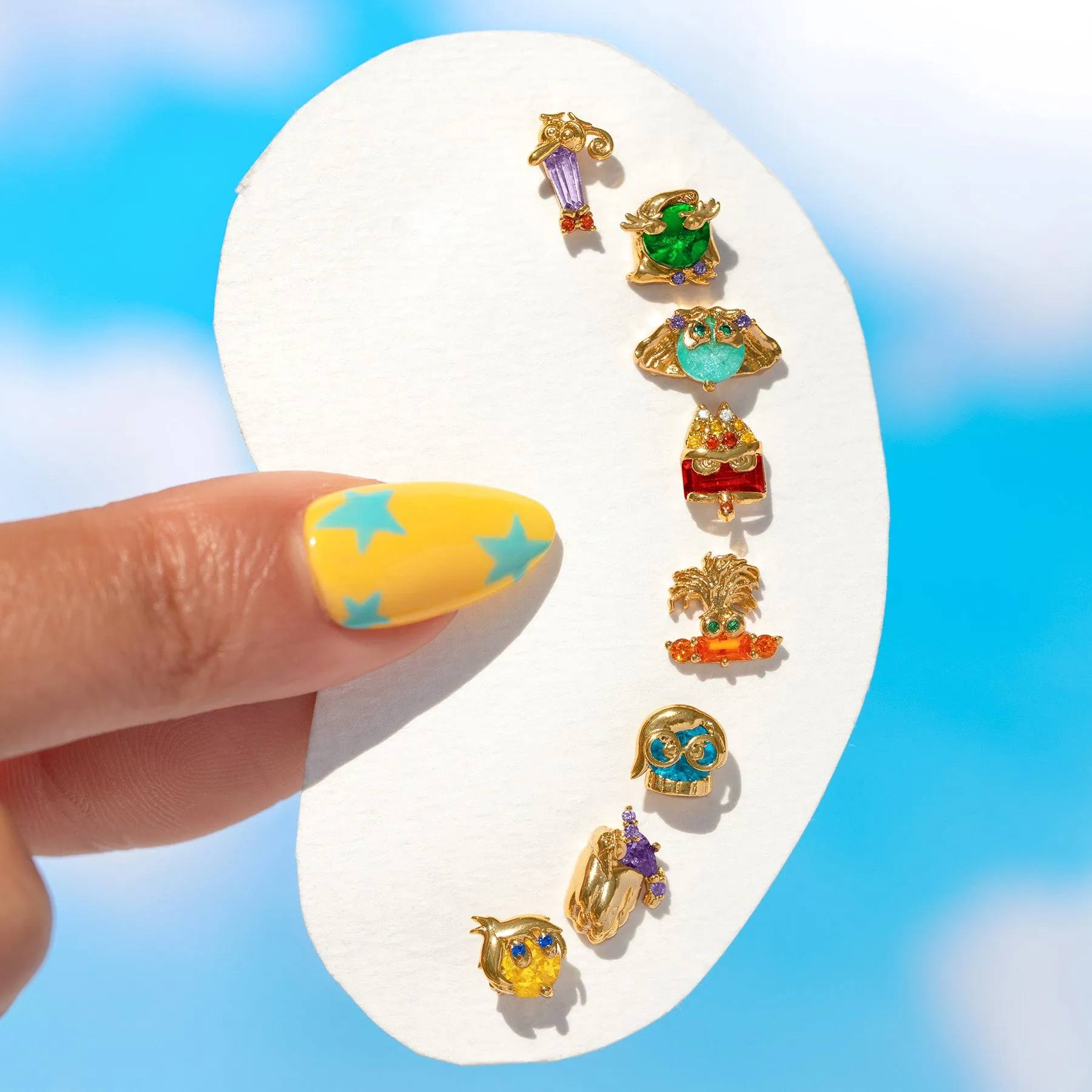 Pixar Inside Out Emotions Stud Set