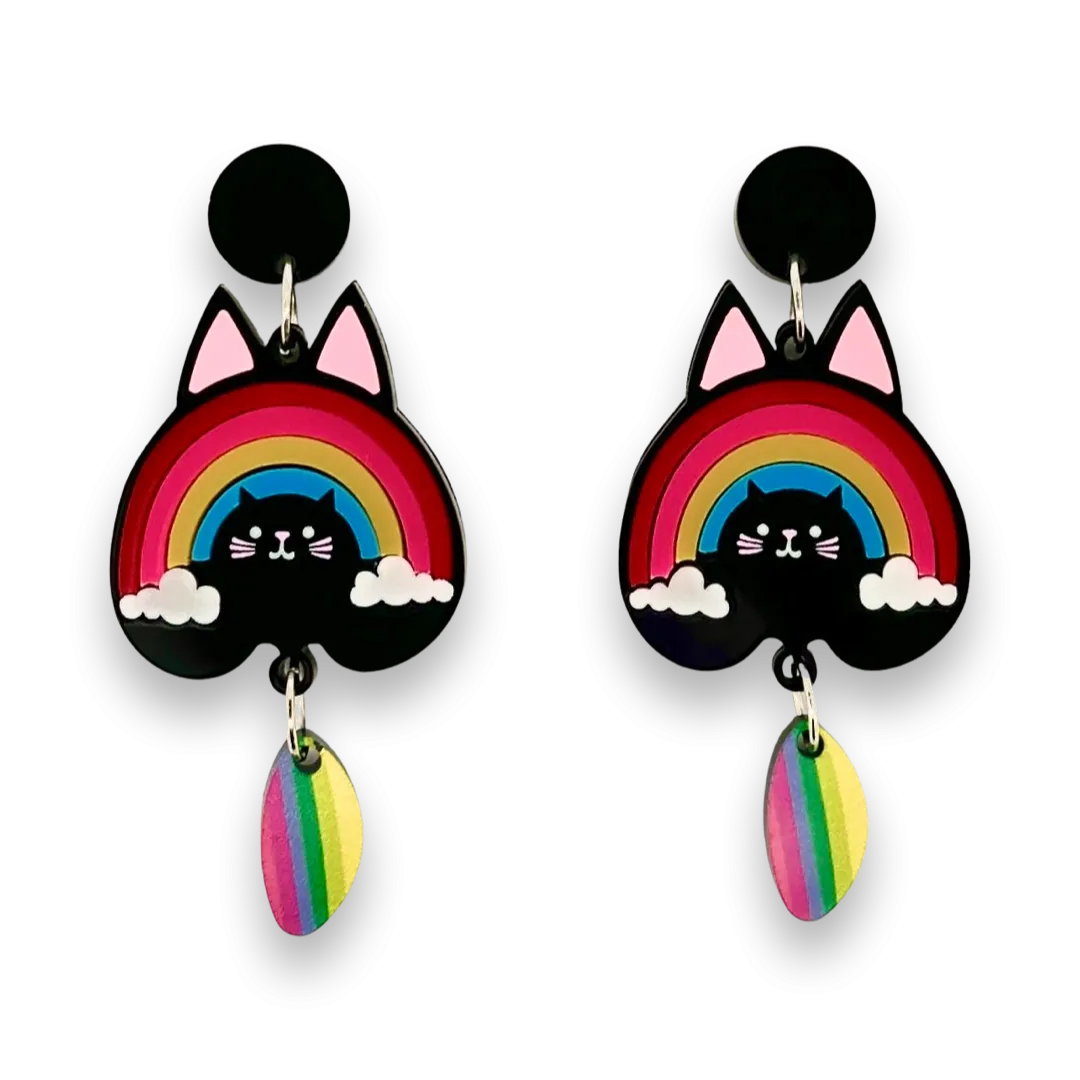 Rainbow Rascal 🌈 - earrings