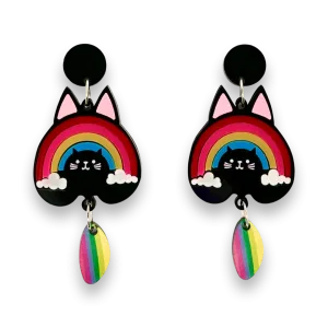 Rainbow Rascal 🌈 - earrings