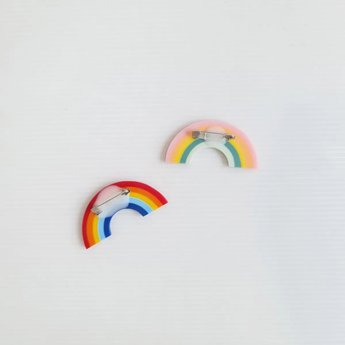 Rainbow Vibrant Brooch