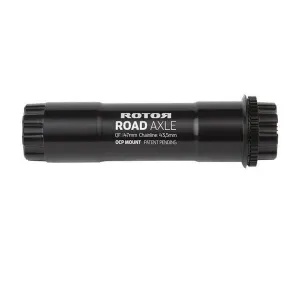 Rotor Road Axle Standard - Black