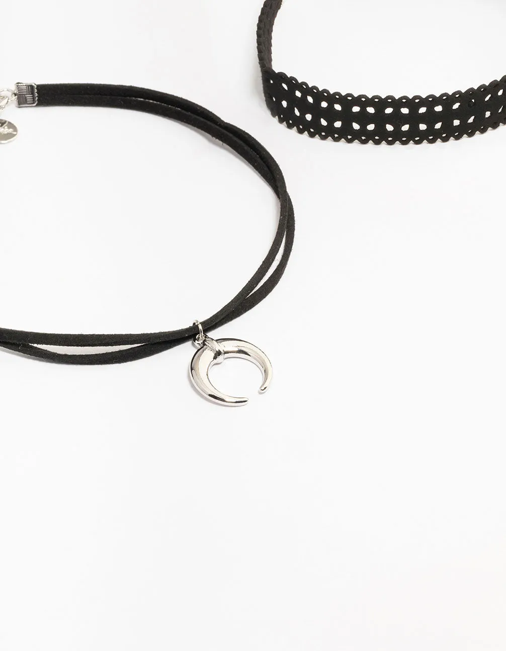 Silver Crescent Choker Pack