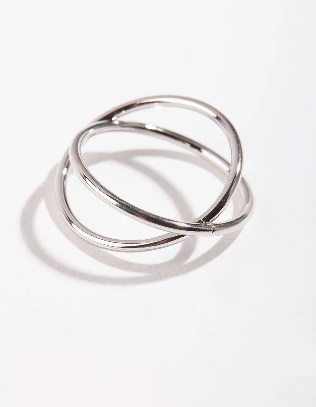 Silver Crossover X Ring