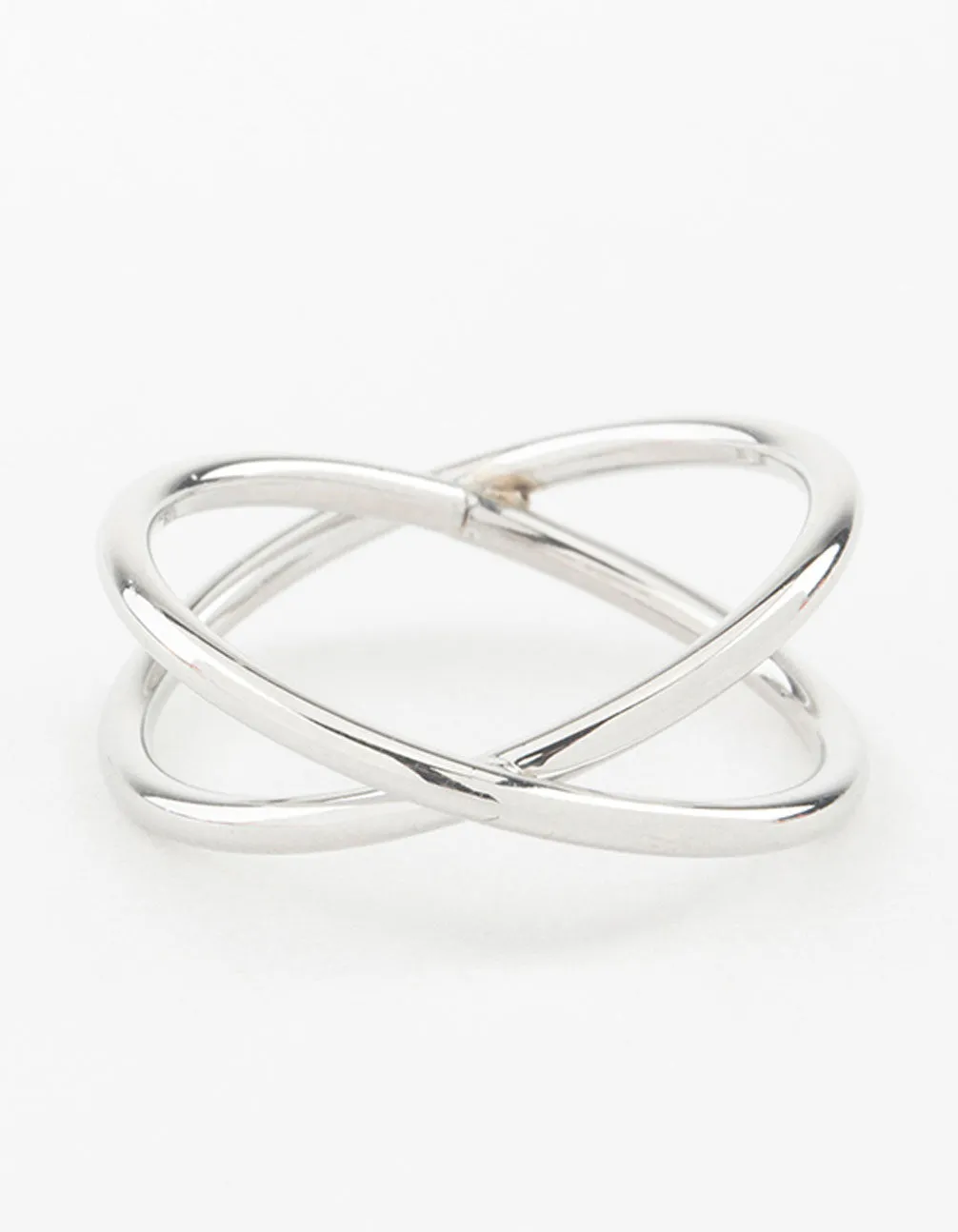 Silver Crossover X Ring