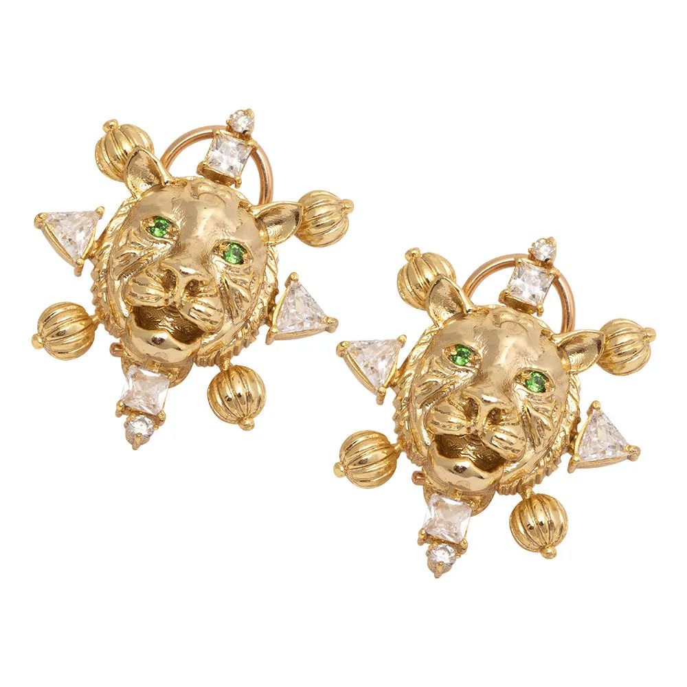 Stella Panthera Stud Earrings