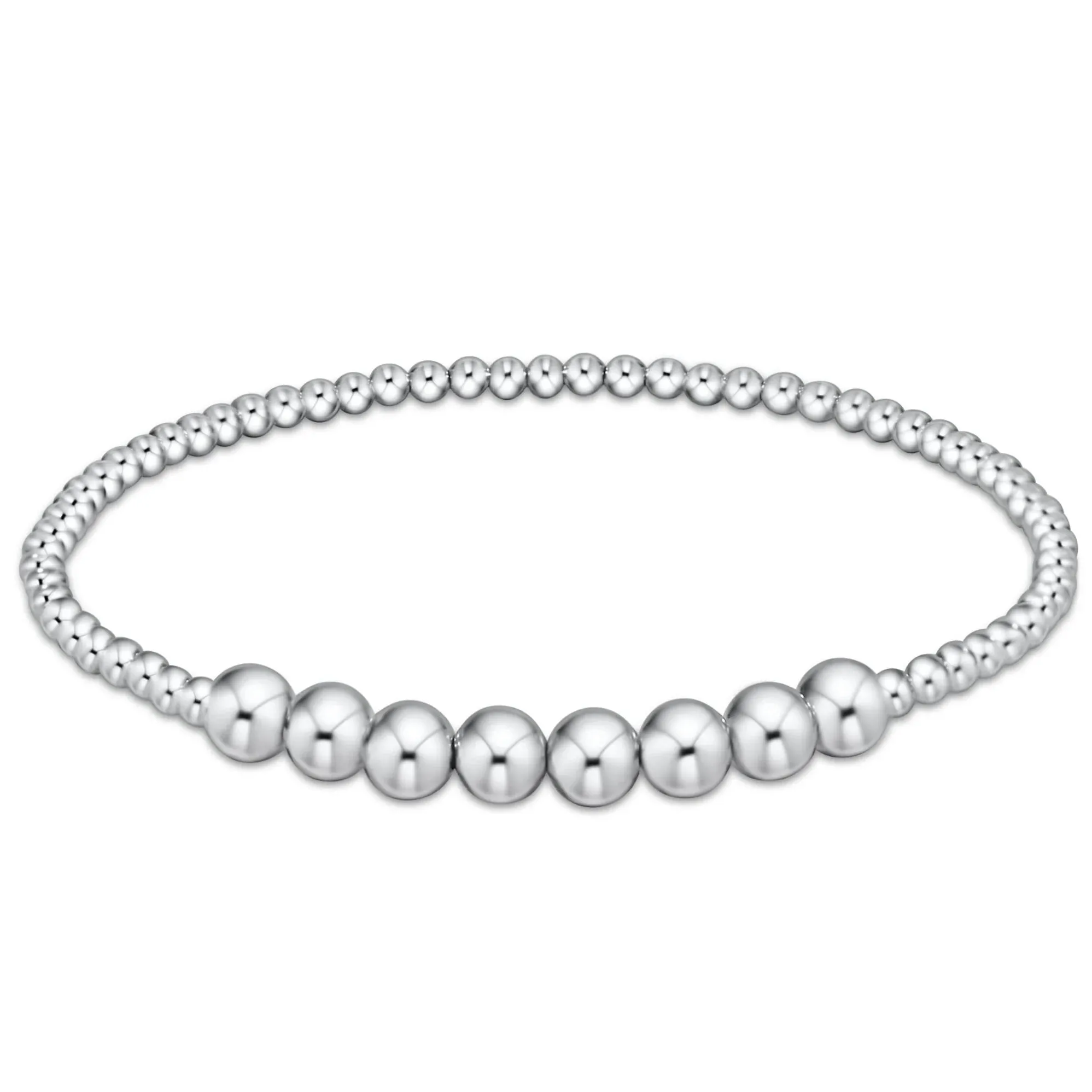 Sterling Silver - Classic Beaded Bliss Bracelets