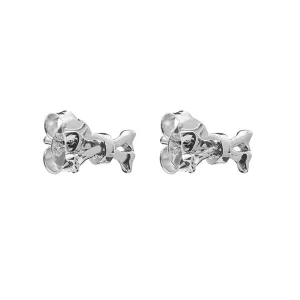 Stolen Girlfriends Club Sterling Silver Cross Bone Studs