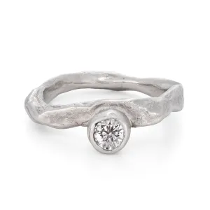 Stone Solitaire Ring