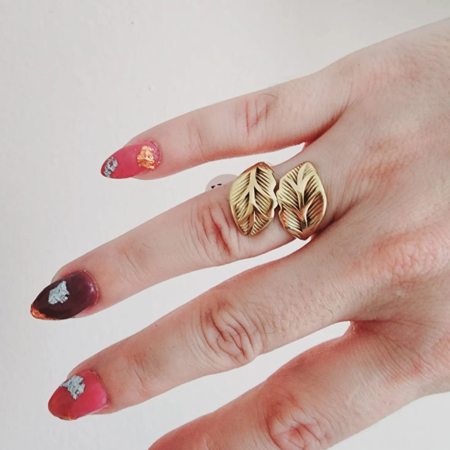 Summer Leaves Ring