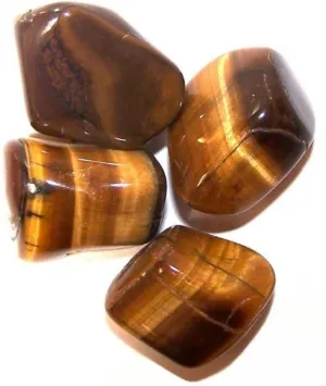 Tiger Eye Gold Large Tumble Stones