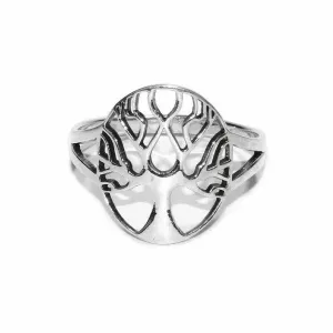 Tree of Life Ring - Sterling Silver