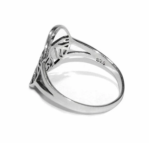 Tree of Life Ring - Sterling Silver